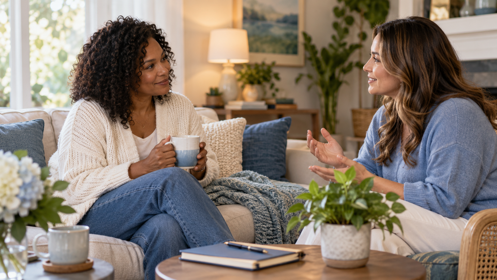Rooted and Restored wellness conversation